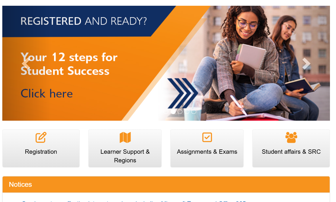 Step-by-Step Access to MyUNISA Email