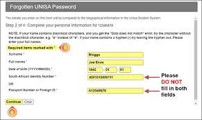 myUNISA Exam Login